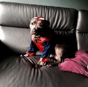 Tessie en costume